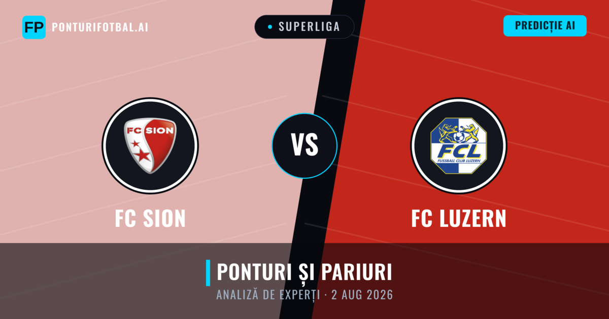 FC Sion vs FC Luzern — pronostic și avancronică meci