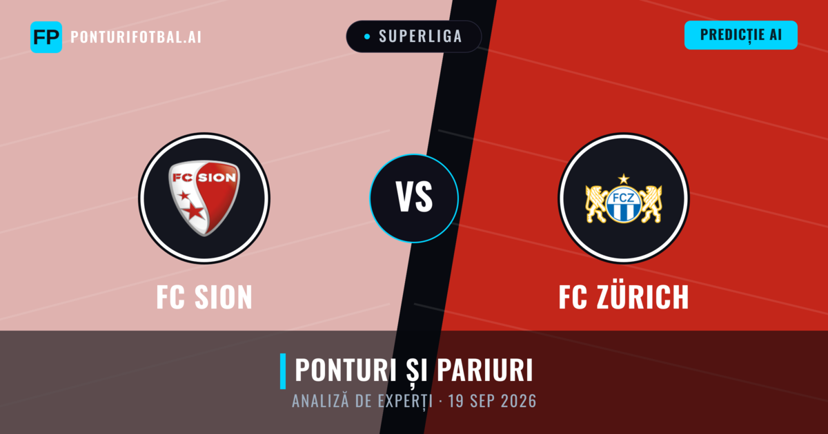 FC Sion vs FC Zürich — pronostic și avancronică meci