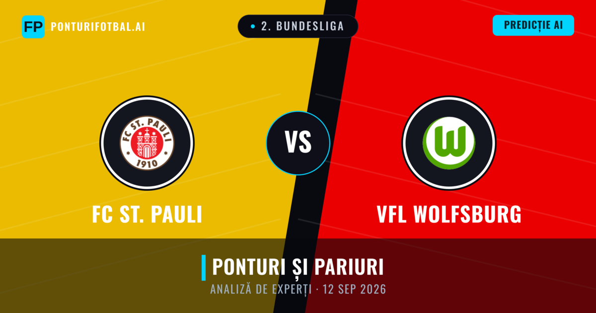 FC St. Pauli vs VfL Wolfsburg — pronostic și avancronică meci