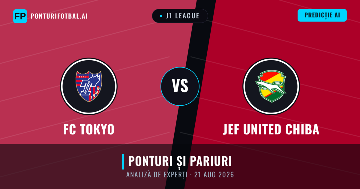 FC Tokyo vs JEF United Chiba — pronostic și avancronică meci
