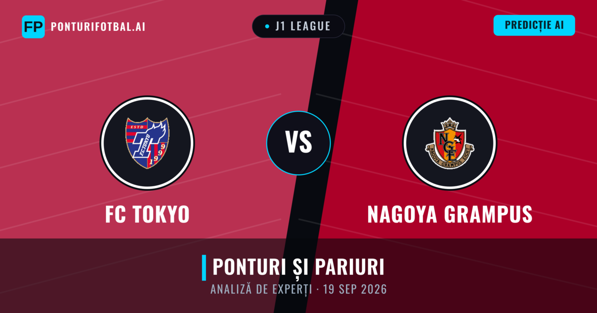 FC Tokyo vs Nagoya Grampus — pronostic și avancronică meci