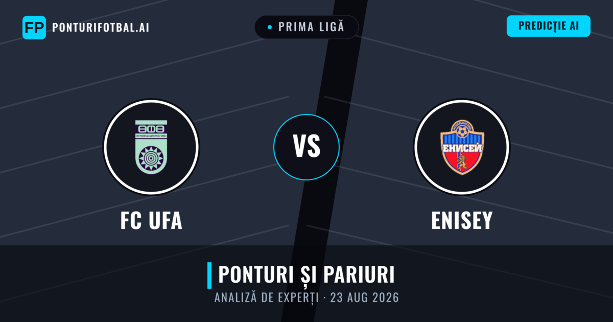 FC UFA vs Enisey — pronostic și avancronică meci