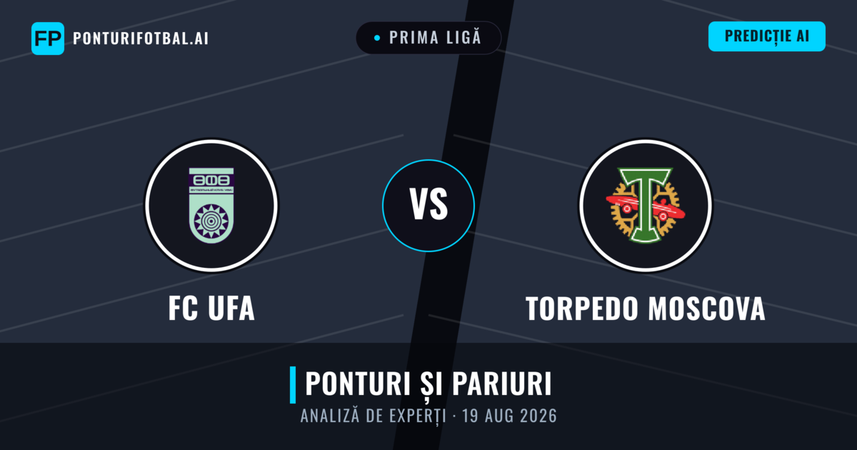 FC UFA vs Torpedo Moscova — pronostic și avancronică meci
