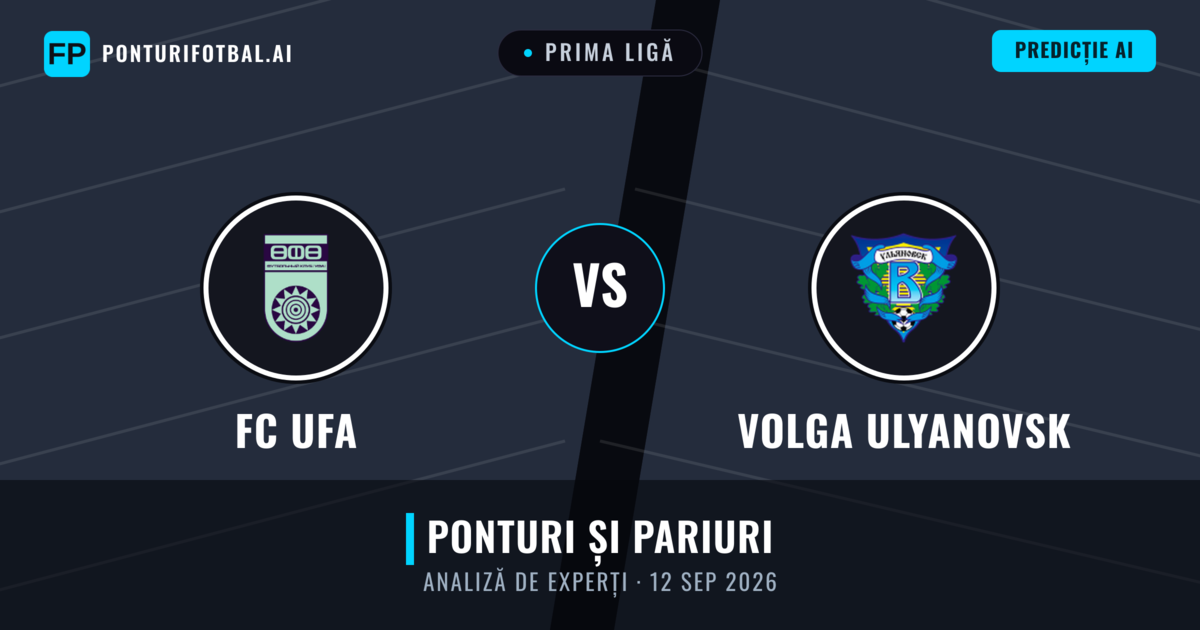 FC UFA vs Volga Ulyanovsk — pronostic și avancronică meci