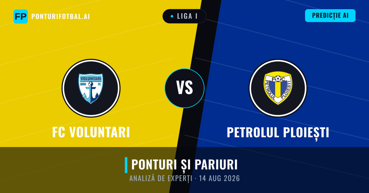 FC Voluntari vs Petrolul Ploiești — pronostic și avancronică meci