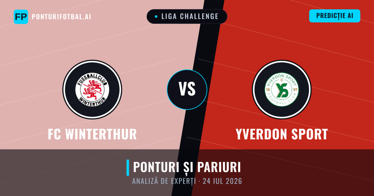 FC Winterthur vs Yverdon Sport — pronostic și avancronică meci