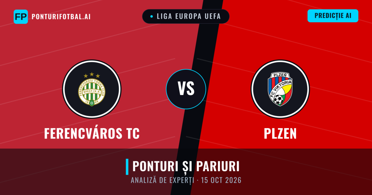 Ferencváros TC vs Plzen — pronostic și avancronică meci