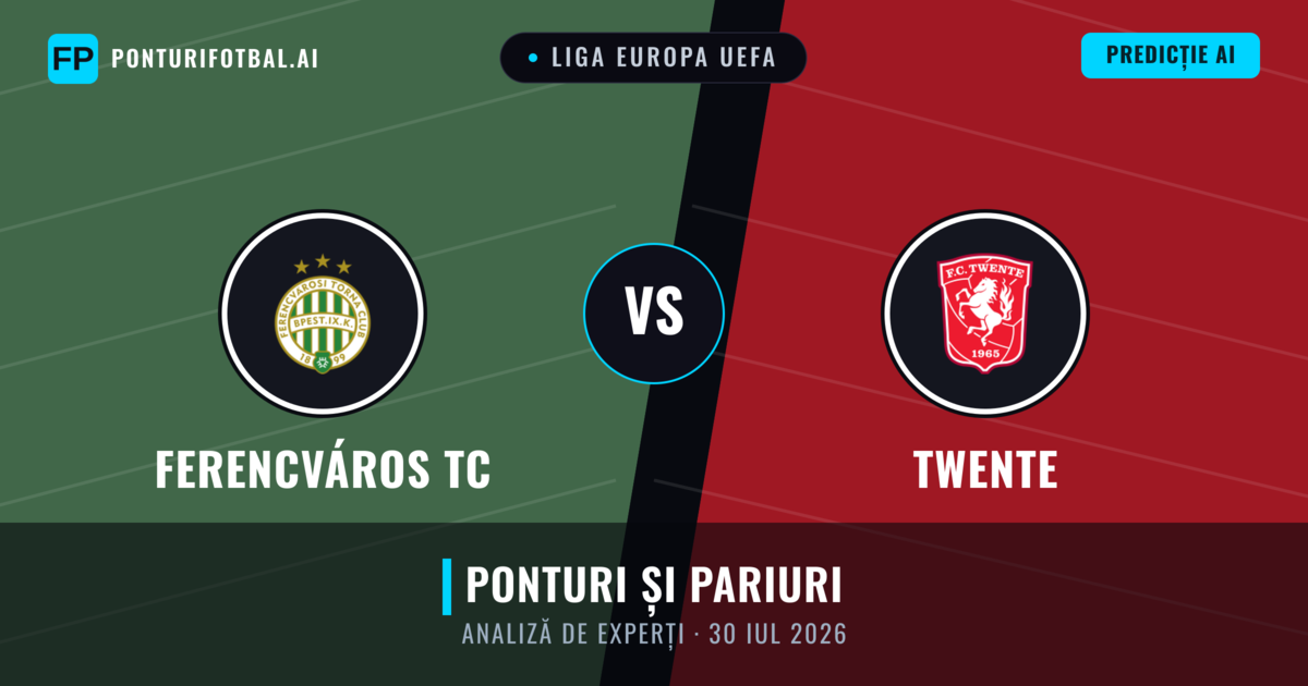 Ferencváros TC vs Twente — pronostic și avancronică meci