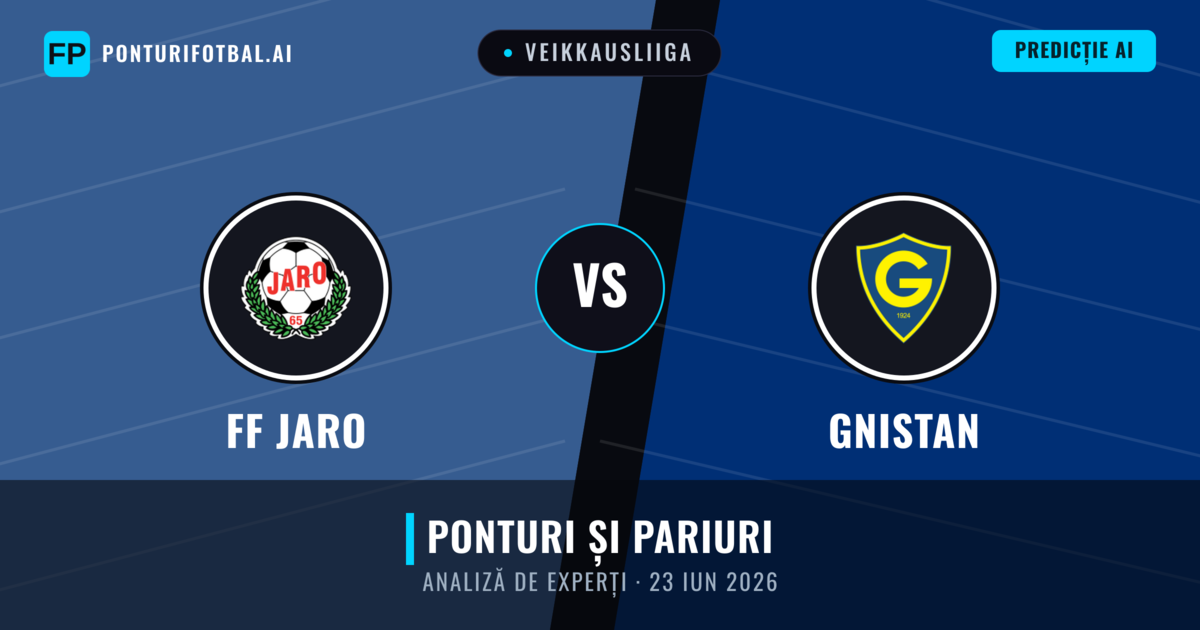 FF Jaro vs Gnistan — pronostic și avancronică meci