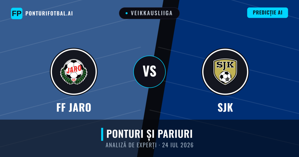 FF Jaro vs SJK — pronostic și avancronică meci