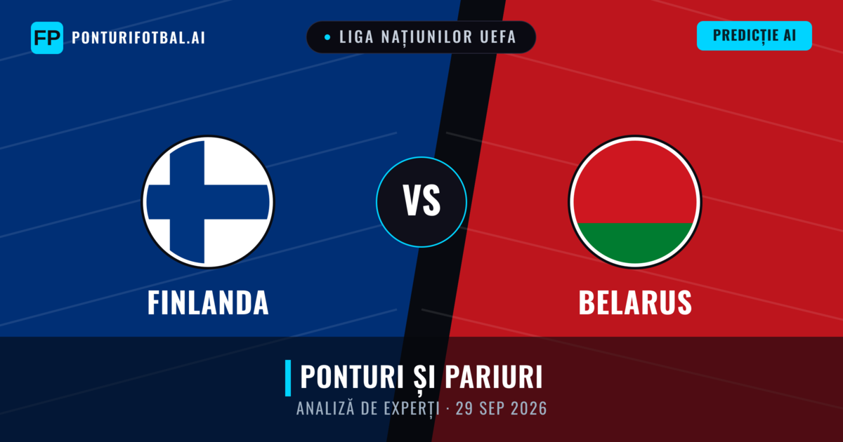 Finlanda vs Belarus — pronostic și avancronică meci