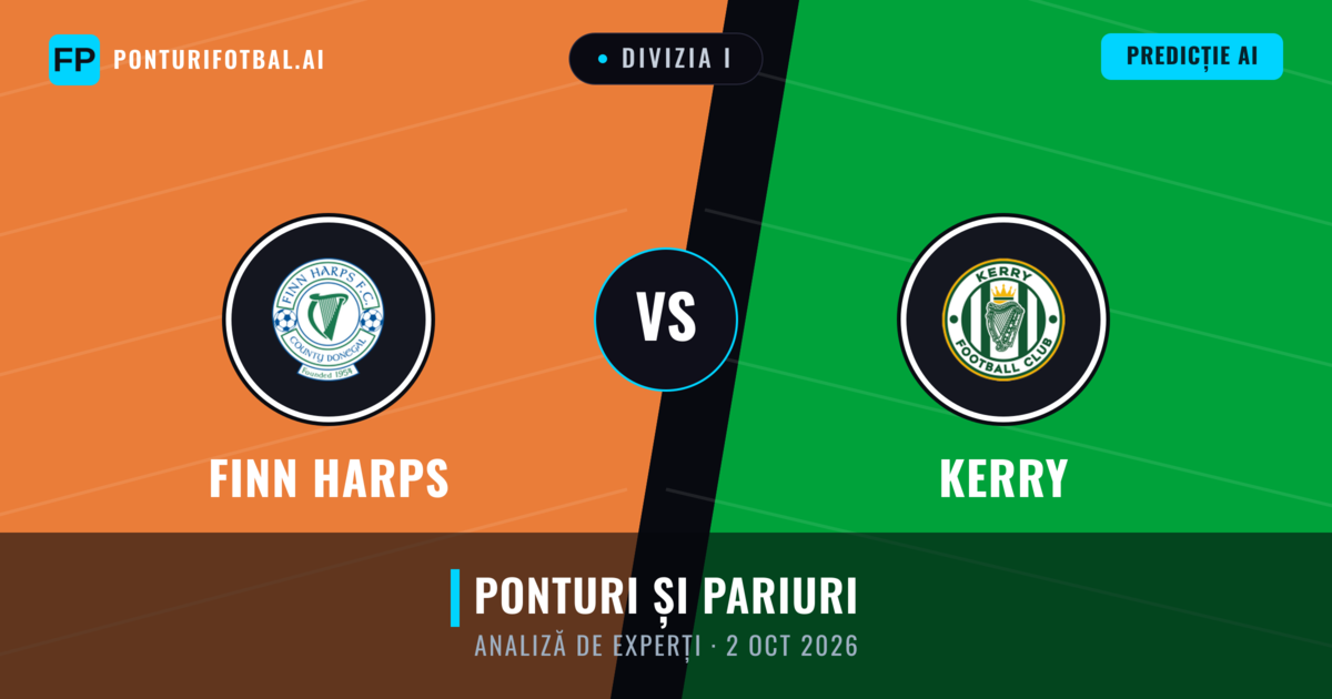 Finn Harps vs Kerry — pronostic și avancronică meci