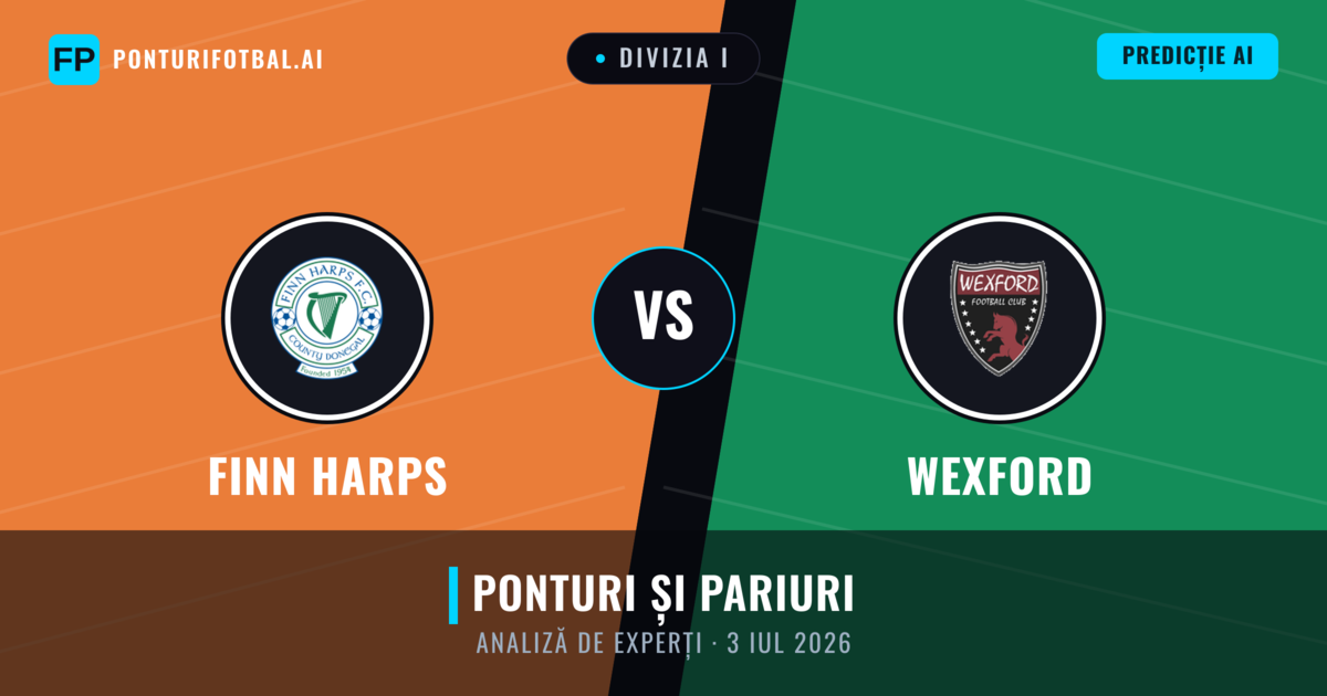 Finn Harps vs Wexford — pronostic și avancronică meci