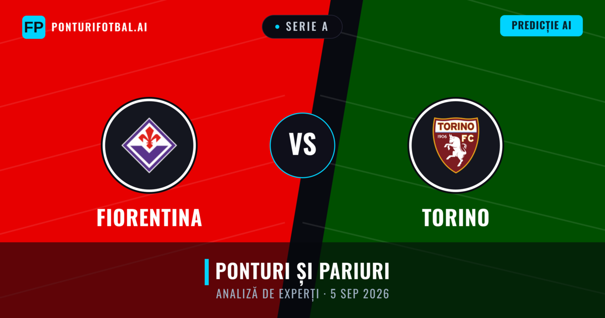 Fiorentina vs Torino — pronostic și avancronică meci