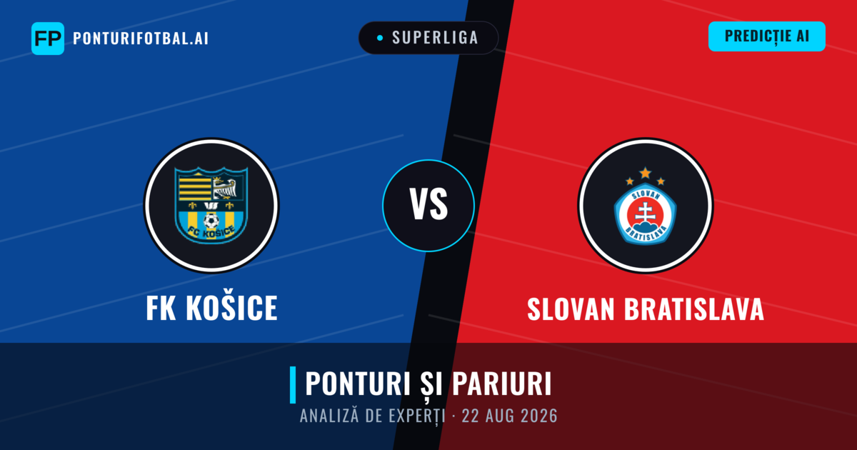 FK Košice vs Slovan Bratislava — pronostic și avancronică meci