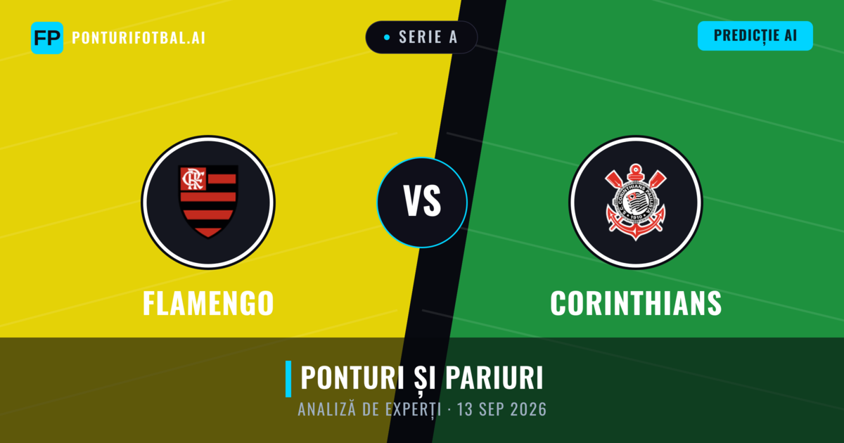Flamengo vs Corinthians — pronostic și avancronică meci