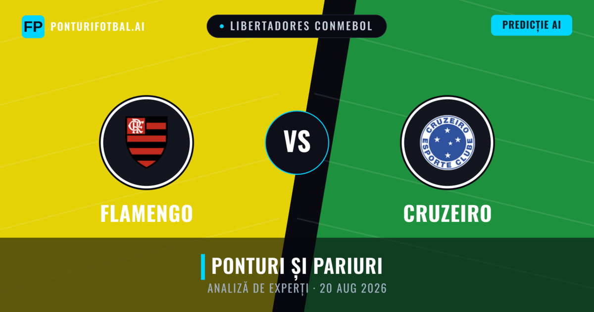 Flamengo vs Cruzeiro — pronostic și avancronică meci