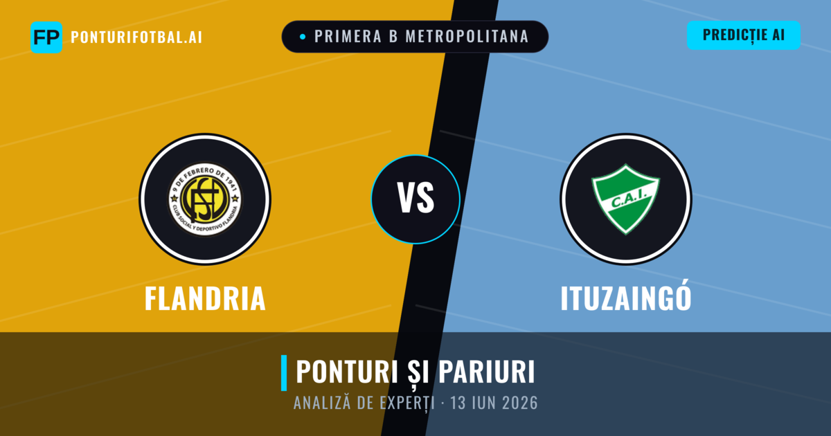 Flandria vs Ituzaingó — pronostic și avancronică meci