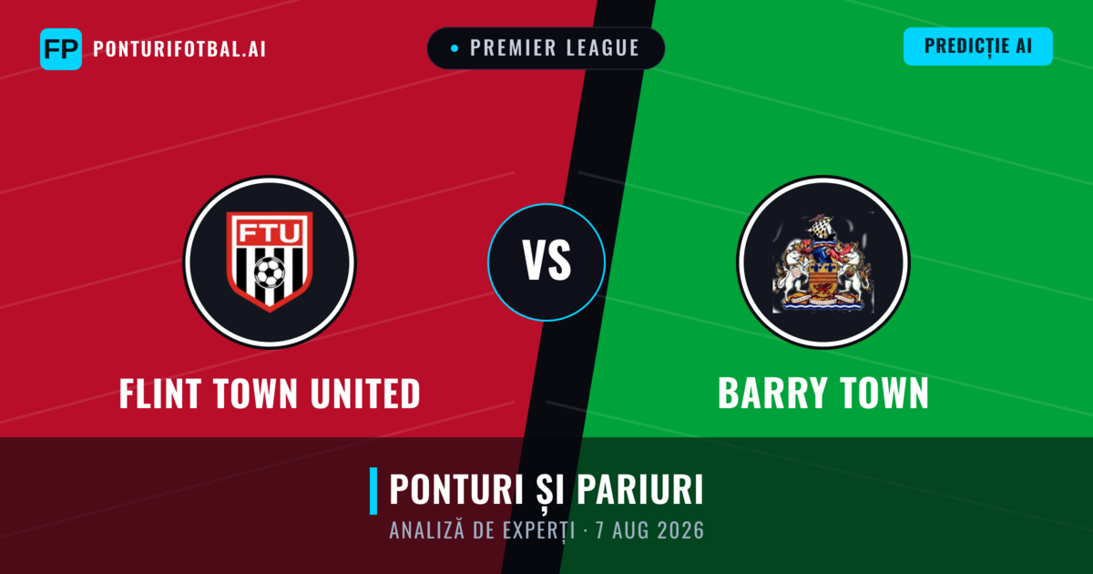 Flint Town United vs Barry Town — pronostic și avancronică meci