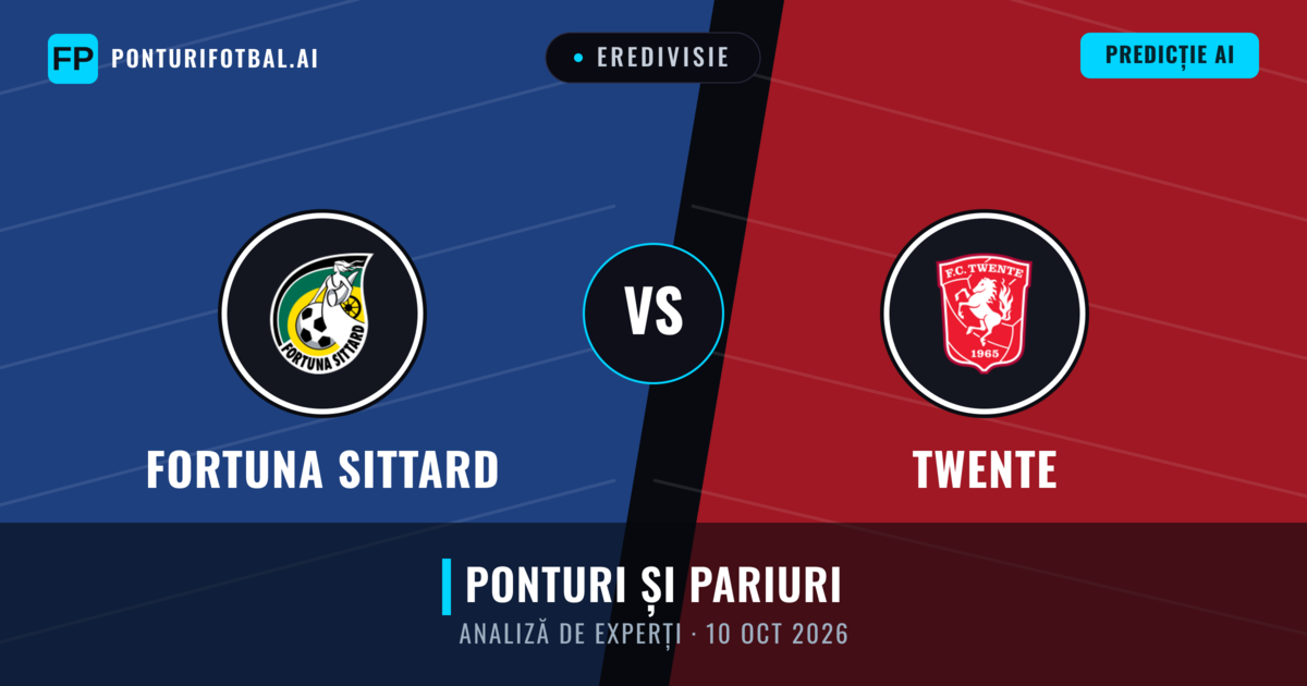 Fortuna Sittard vs Twente — pronostic și avancronică meci