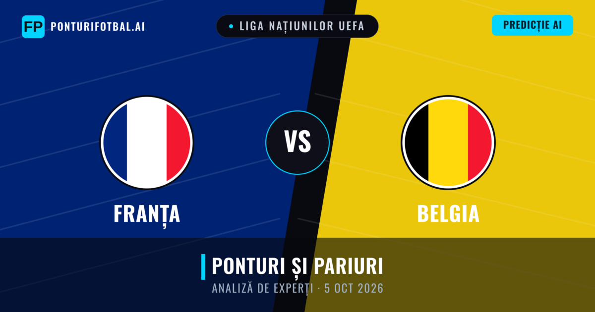 Franța vs Belgia — pronostic și avancronică meci