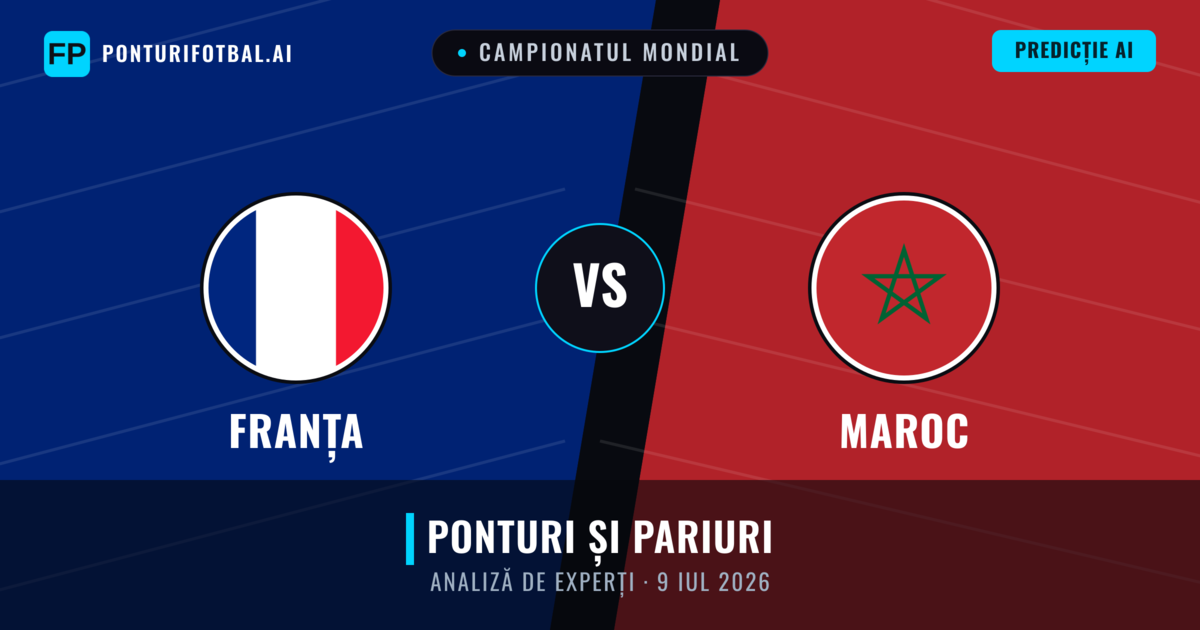 Franța vs Maroc — pronostic și avancronică meci
