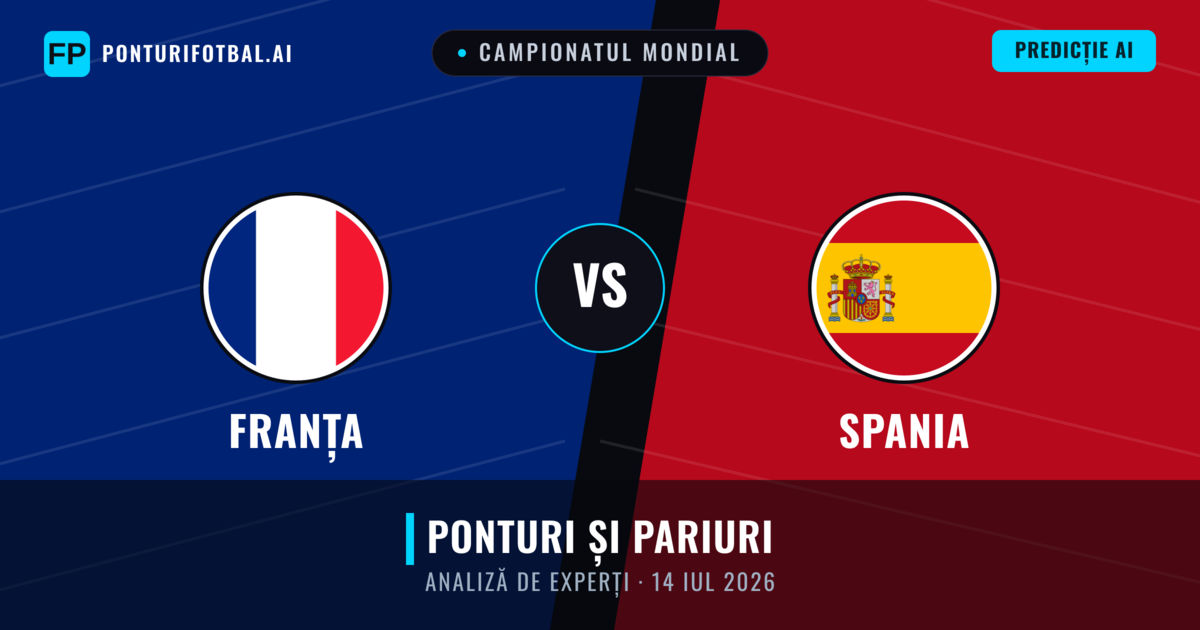 Franța vs Spania — pronostic și avancronică meci