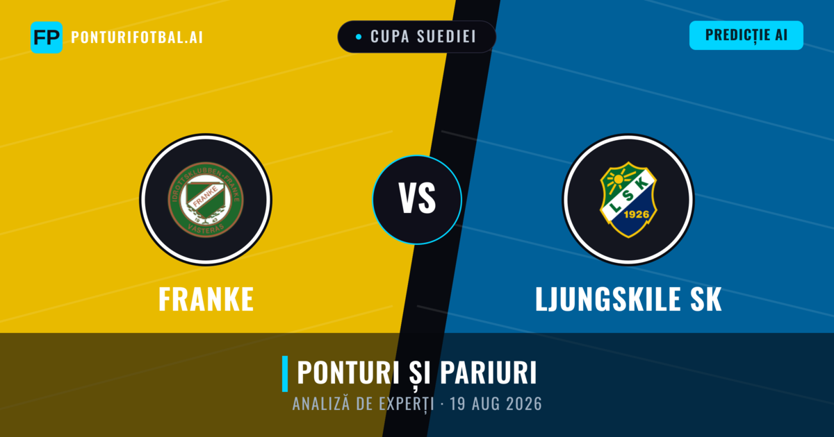 Franke vs Ljungskile SK — pronostic și avancronică meci