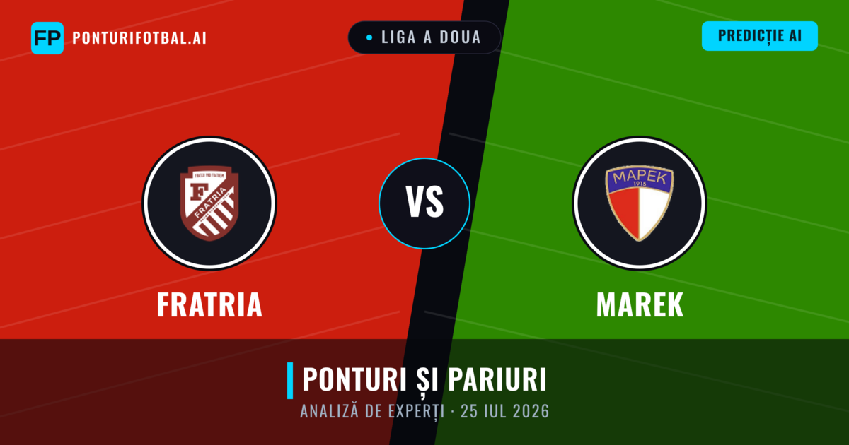 Fratria vs Marek — pronostic și avancronică meci
