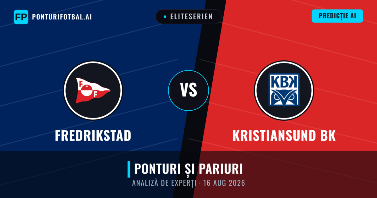 Fredrikstad vs Kristiansund BK — pronostic și avancronică meci