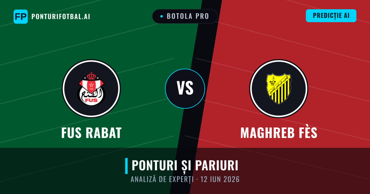 FUS Rabat vs Maghreb Fès — pronostic și avancronică meci