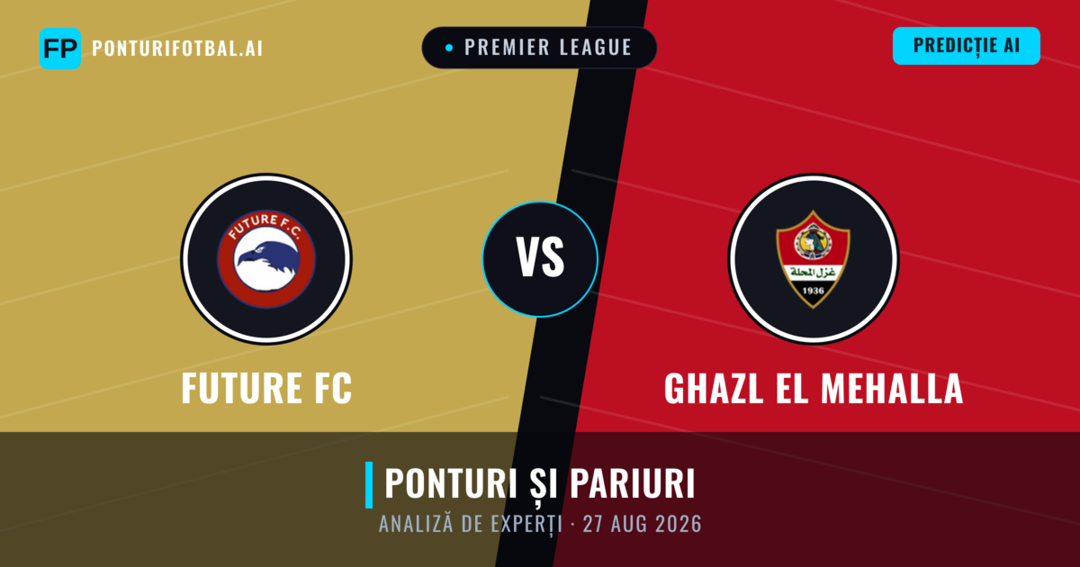 Future FC vs Ghazl El Mehalla — pronostic și avancronică meci
