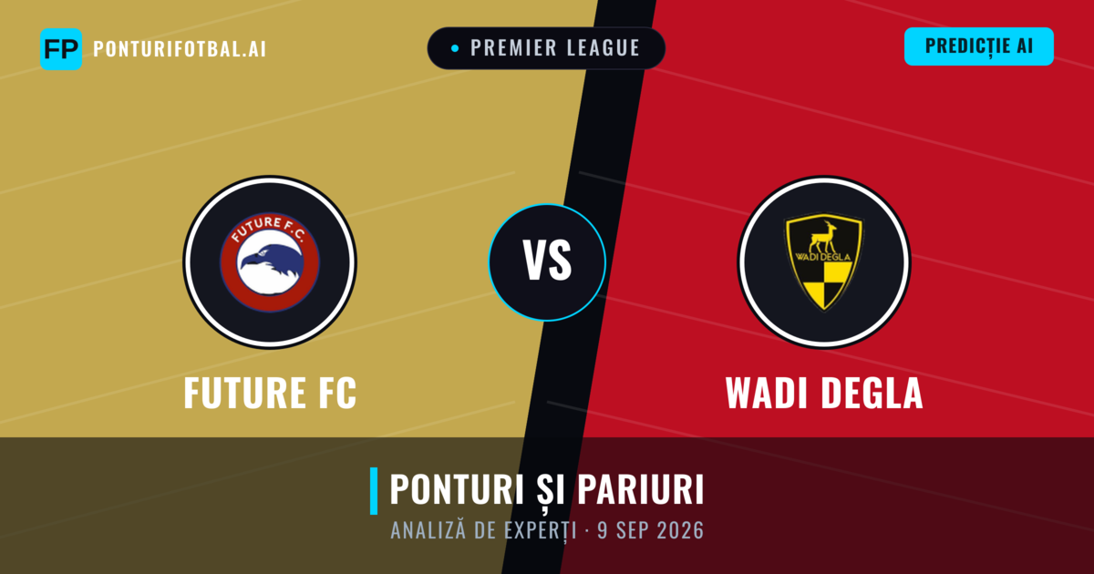 Future FC vs Wadi Degla — pronostic și avancronică meci