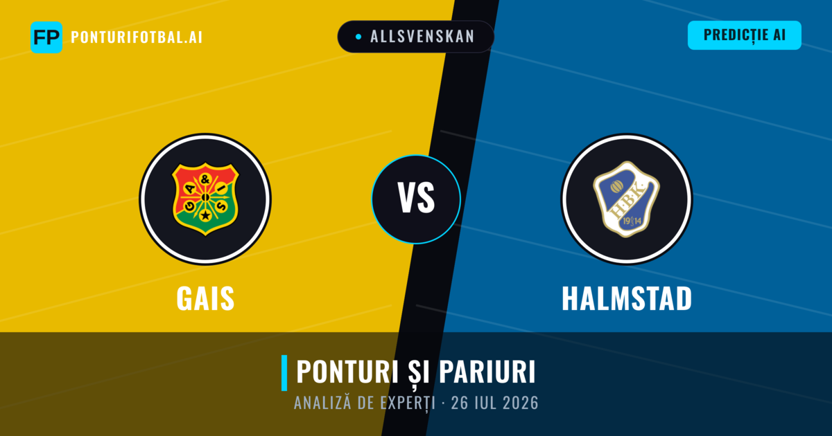 Gais vs Halmstad — pronostic și avancronică meci