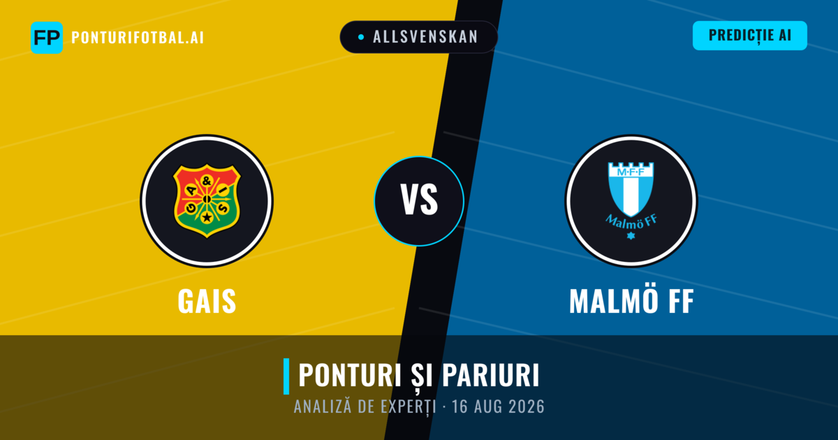 Gais vs Malmö FF — pronostic și avancronică meci