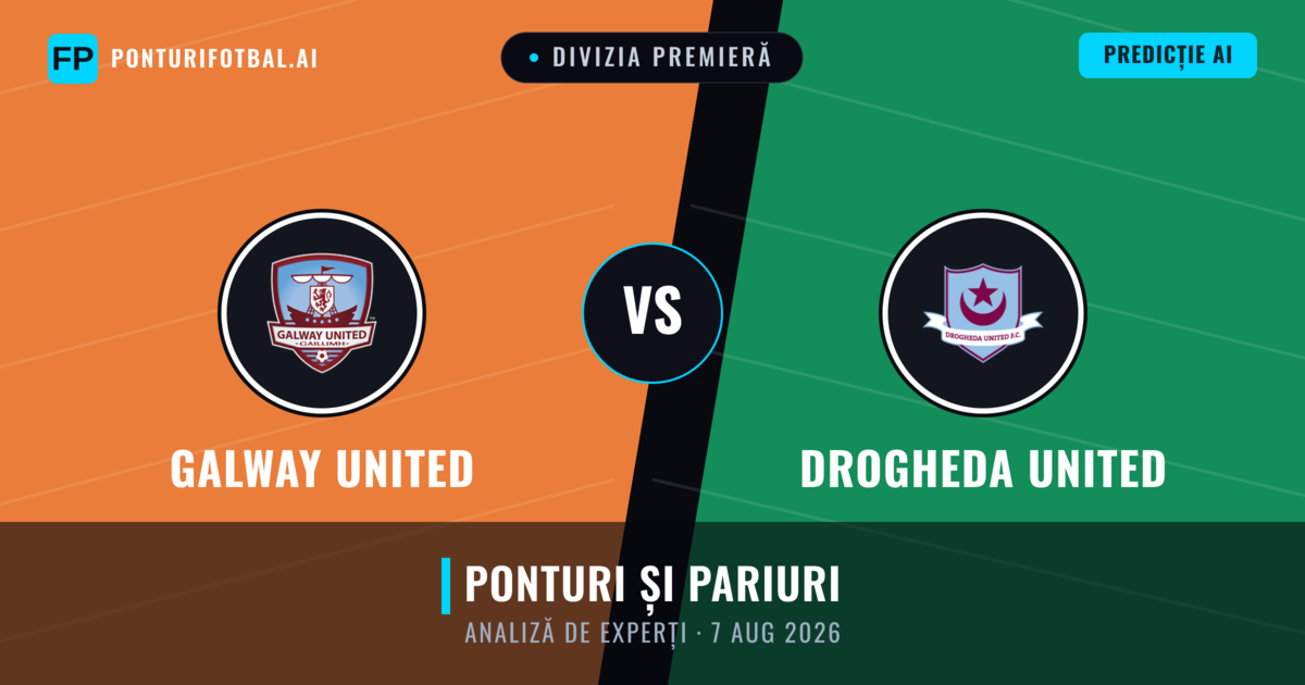 Galway United vs Drogheda United — pronostic și avancronică meci