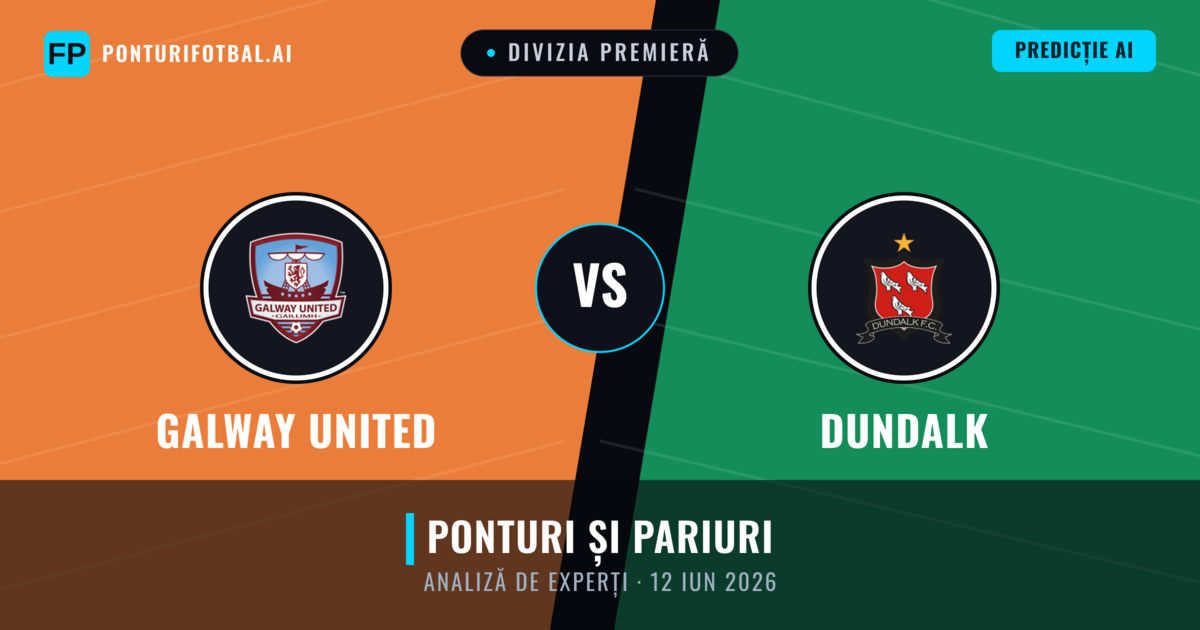 Galway United vs Dundalk — pronostic și avancronică meci
