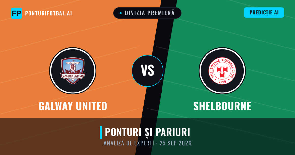 Galway United vs Shelbourne — pronostic și avancronică meci