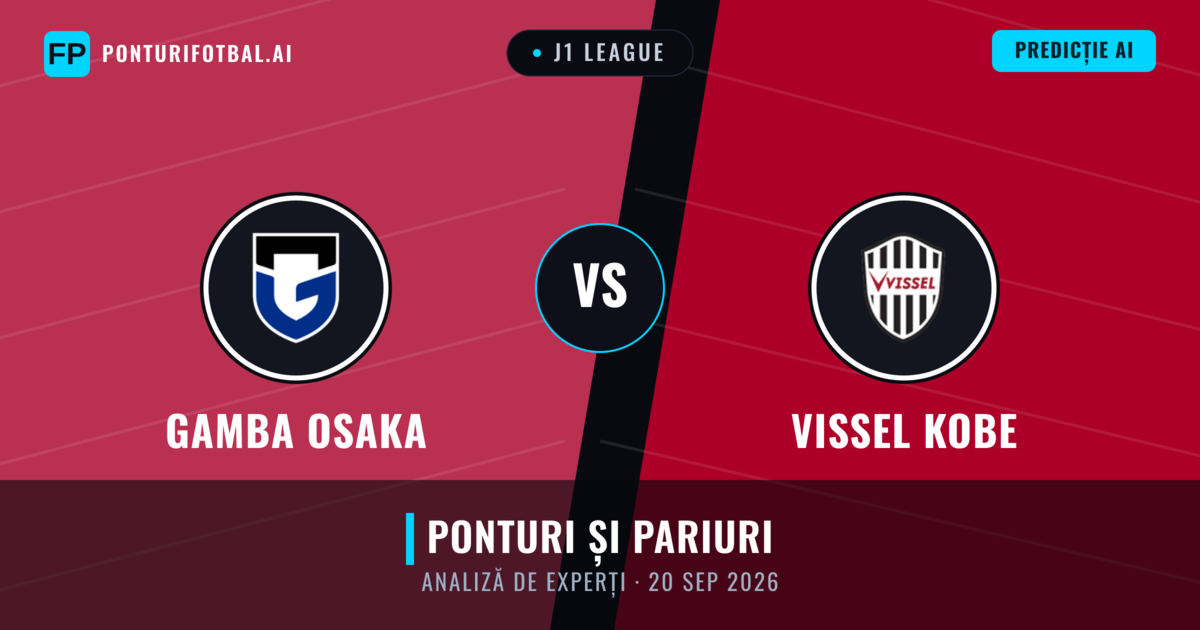 Gamba Osaka vs Vissel Kobe — pronostic și avancronică meci