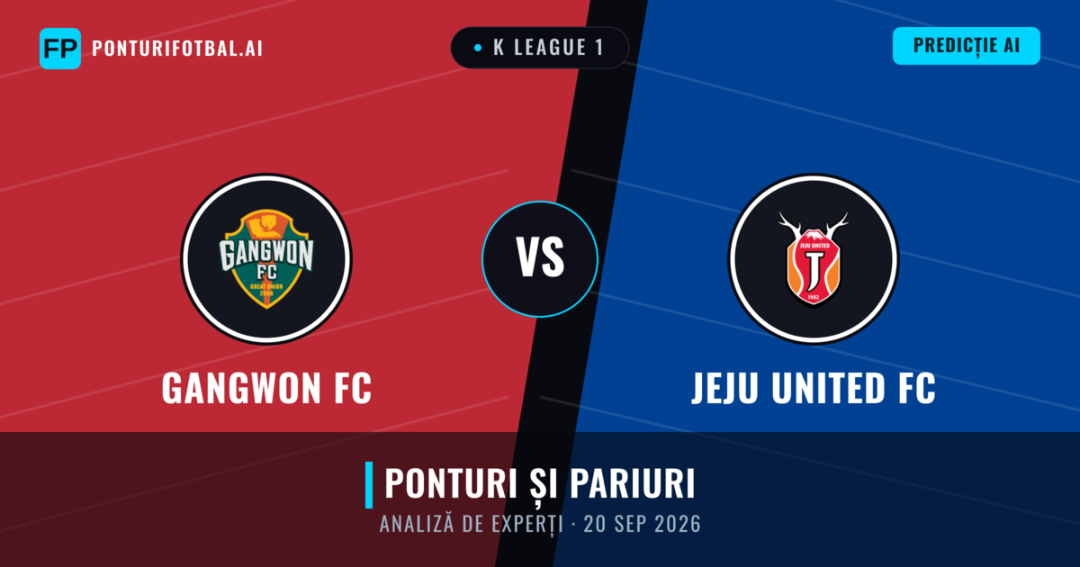 Gangwon FC vs Jeju United FC — pronostic și avancronică meci