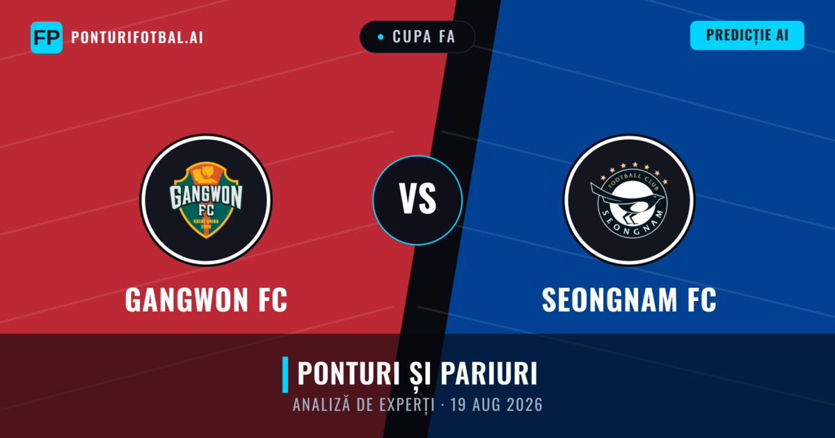 Gangwon FC vs Seongnam FC — pronostic și avancronică meci