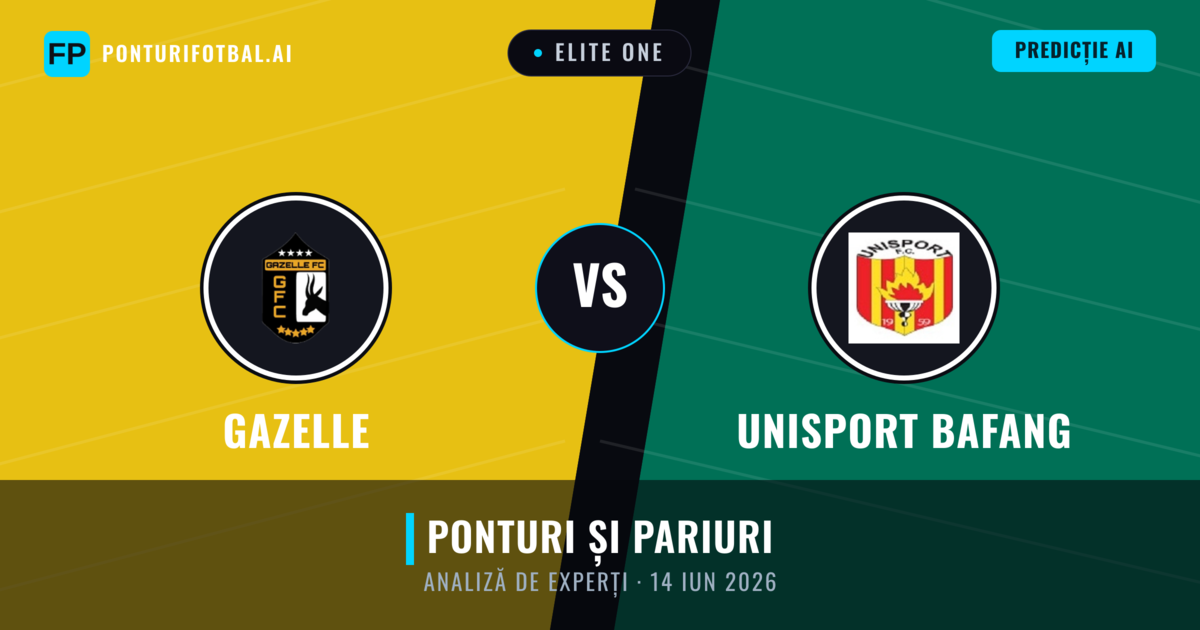 Gazelle vs Unisport Bafang — pronostic și avancronică meci