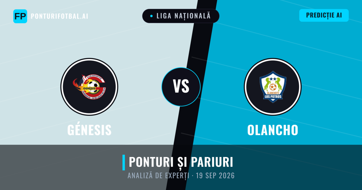 Génesis vs Olancho — pronostic și avancronică meci