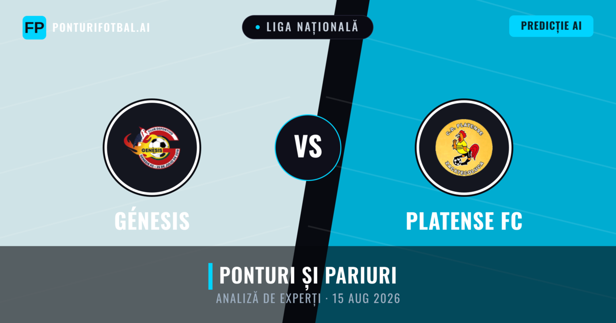 Génesis vs Platense FC — pronostic și avancronică meci
