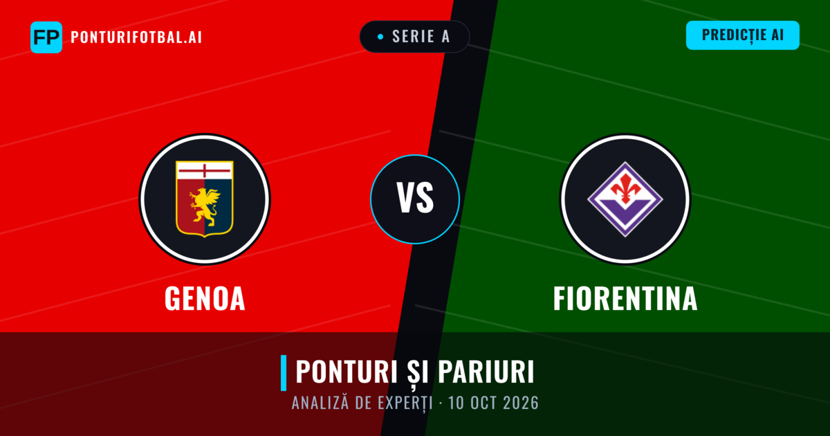 Genoa vs Fiorentina — pronostic și avancronică meci
