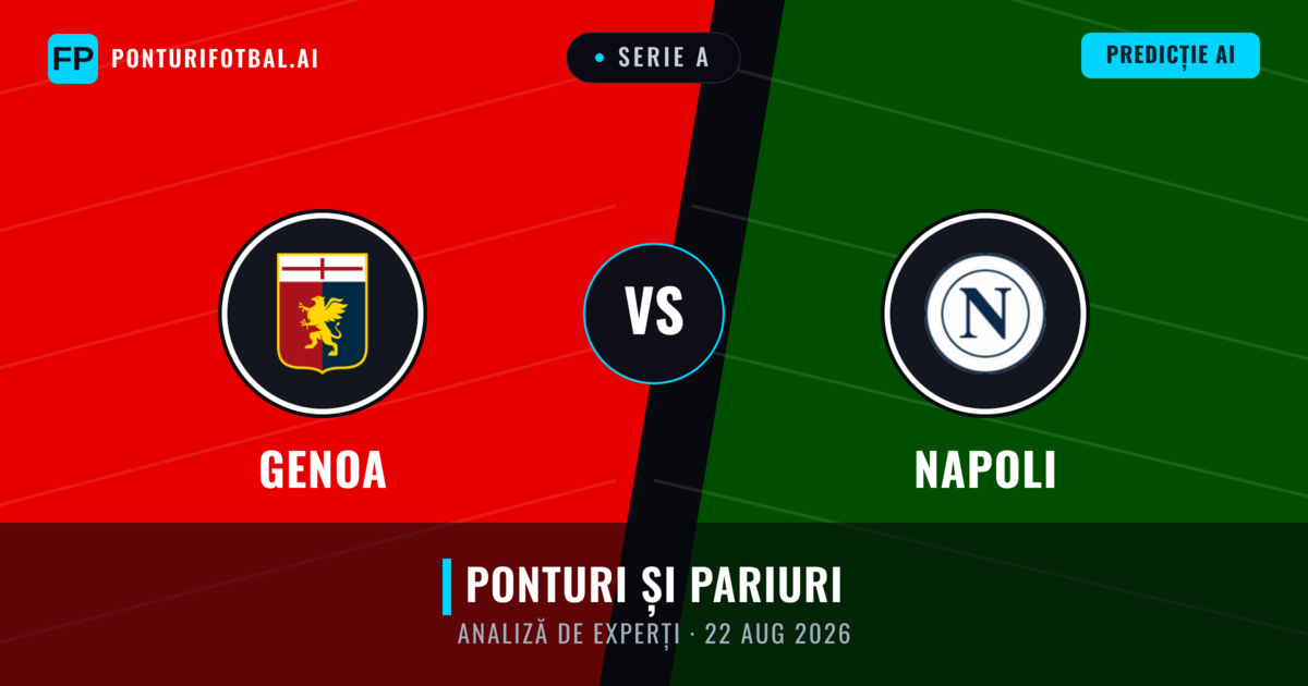 Genoa vs Napoli — pronostic și avancronică meci