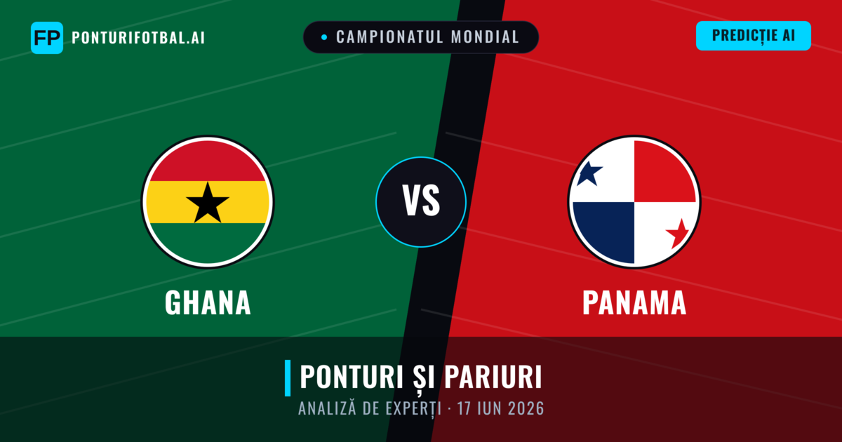 Ghana vs Panama — pronostic și avancronică meci