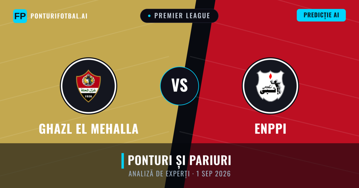 Ghazl El Mehalla vs Enppi — pronostic și avancronică meci