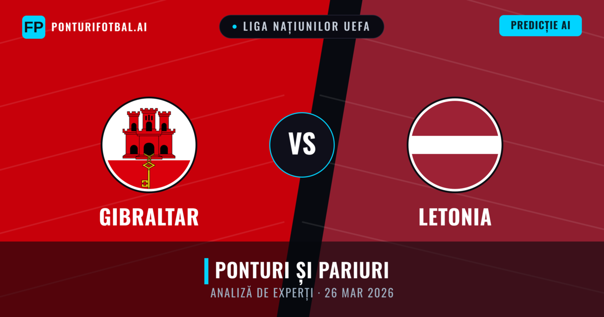 Gibraltar vs Letonia — pronostic și avancronică meci
