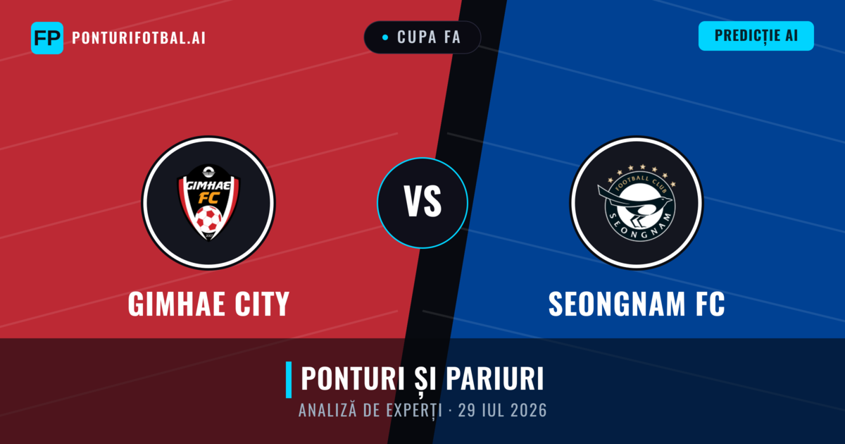 Gimhae City vs Seongnam FC — pronostic și avancronică meci